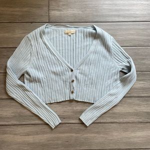 Blue PacSun cardigan, size small